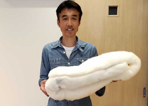 向井ふとん店手作り本麻パット 麻わた