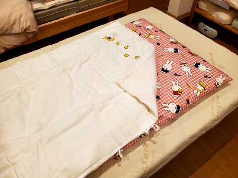 天然素材手作りベビー布団 三重県熊野市向井ふとん店
