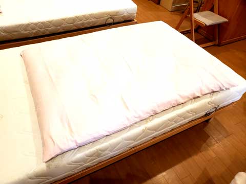 天然素材手作りベビー敷布団 三重県熊野市向井ふとん店