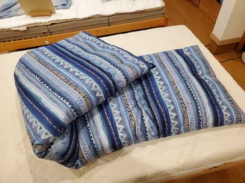 サイズオーダートラック用手作り敷布団　三重県熊野市向井ふとん店