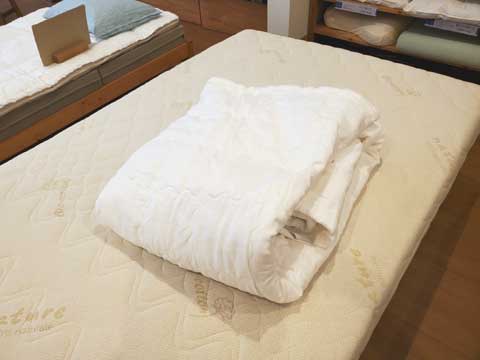 オーダーメイド手作り本麻敷パット 三重県熊野市向井ふとん店