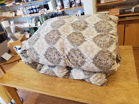 羽毛布団リフォーム仕立替え 三重県熊野市向井ふとん店