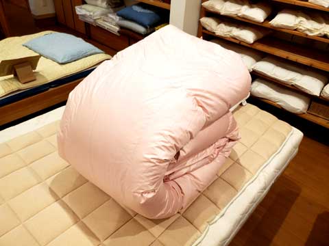 羽毛布団リフォーム事例 三重県熊野市向井ふとん店