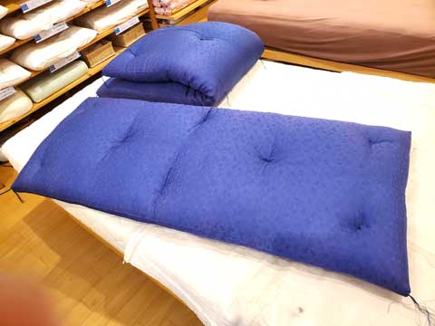 打ち直し長座布団 三重県熊野市向井ふとん店