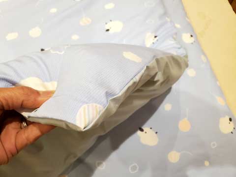 熊野市ふるさと納税返礼品、サイズオーダー手作りベビー布団 三重県熊野市向井ふとん店