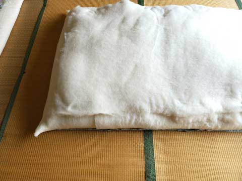 天然素材サイズオーダー手作りベビー布団 三重県熊野市向井ふとん店