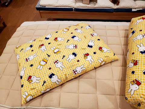 手作りベビー敷布団 三重県熊野市向井ふとん店
