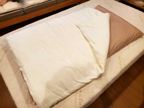 作りベビー肌布団 三重県熊野市向井ふとん店