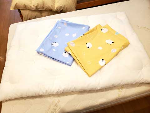 熊野市ふるさと納税返礼品、サイズオーダー手作りベビー敷布団 三重県熊野市向井ふとん店