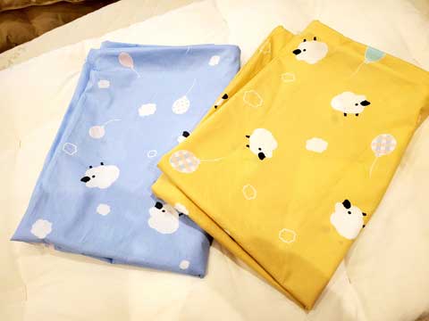 熊野市ふるさと納税返礼品、手作りベビー敷布団 カバー付き 三重県熊野市向井ふとん店