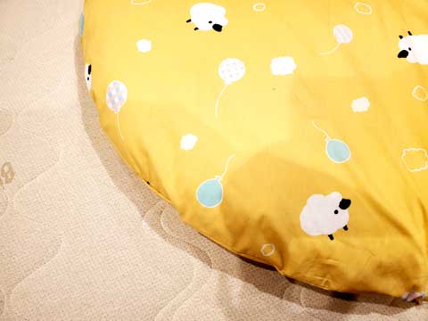 サイズオーダー手作りベビー布団カバー付き　三重県熊野市向井ふとん店