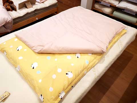 天然素材手作りベビー敷布団 三重県熊野市向井ふとん店
