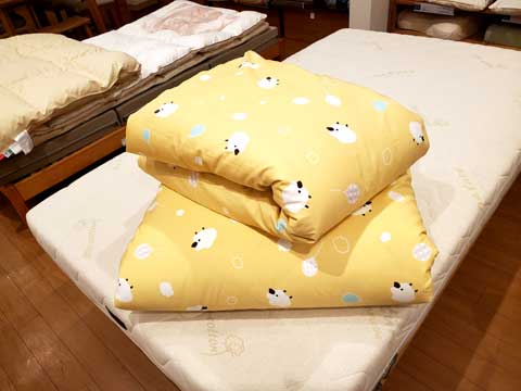 手作りお昼寝布団三 重県熊野市向井ふとん店