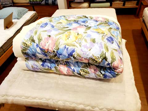 打ち直し仕立替え掛布団　三重県熊野市向井ふとん店