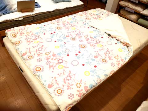 手作りガーゼ肌掛け布団 三重県熊野市向井ふとん店