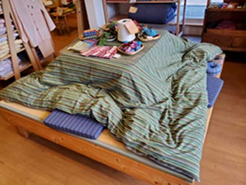 手作りコタツ布団 寝具制作一級建築士 向井ふとん店