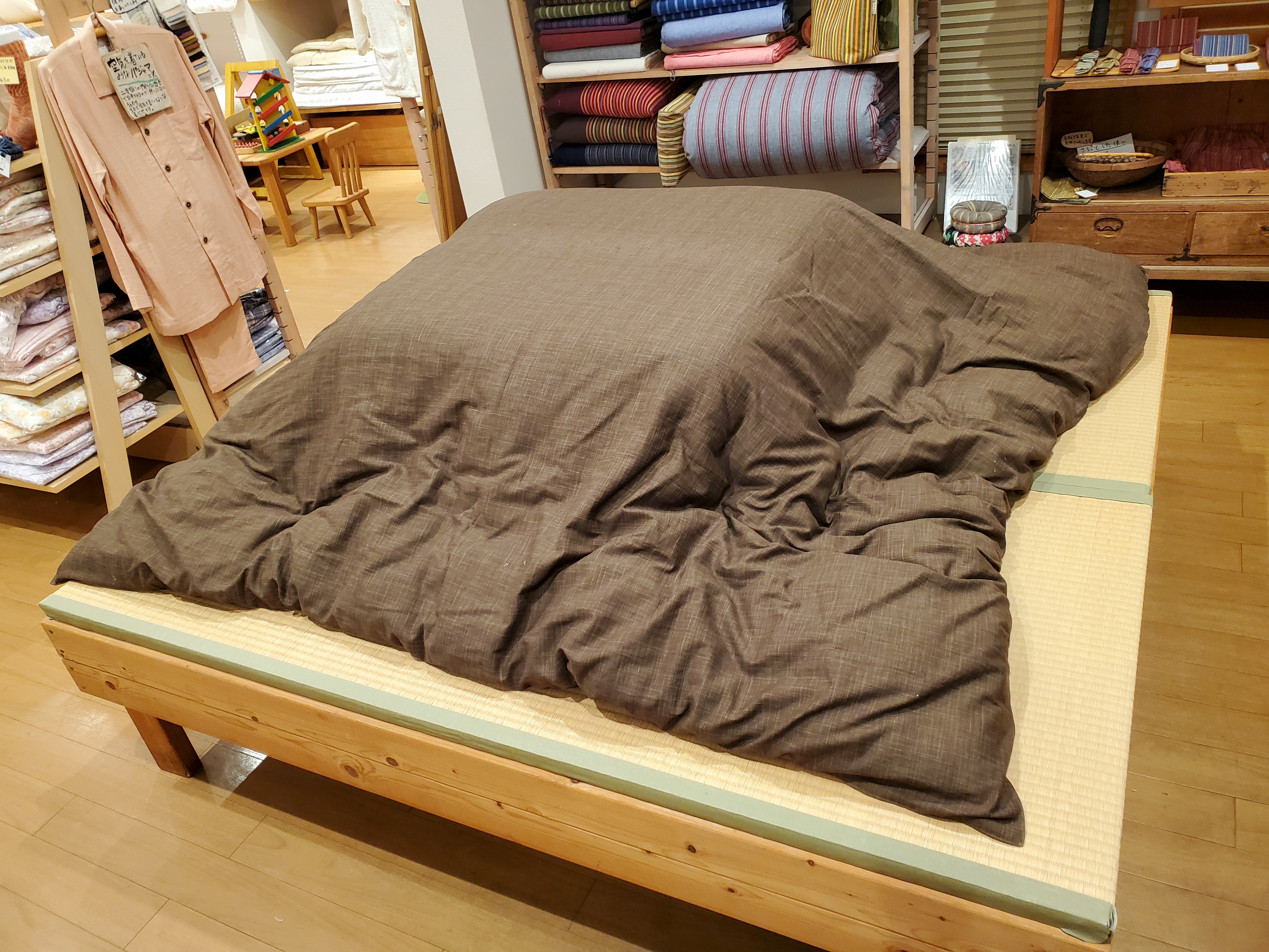 熊野市ふるさと納税返礼品でのご注文、オーダーメイド手作りこたつ布団