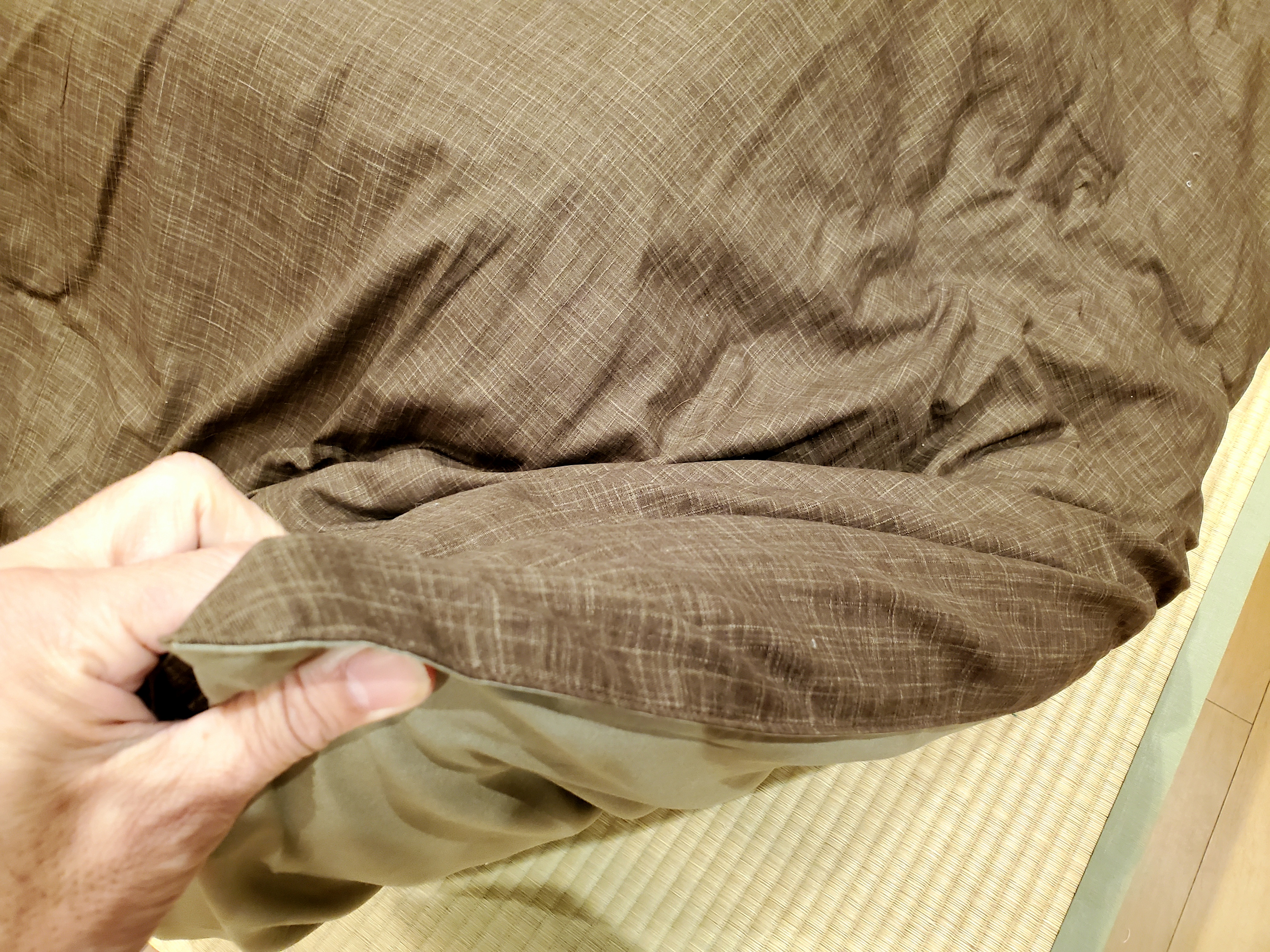 熊野市ふるさと納税返礼品手作りコタツ布団 三重県熊野市向井ふとん店