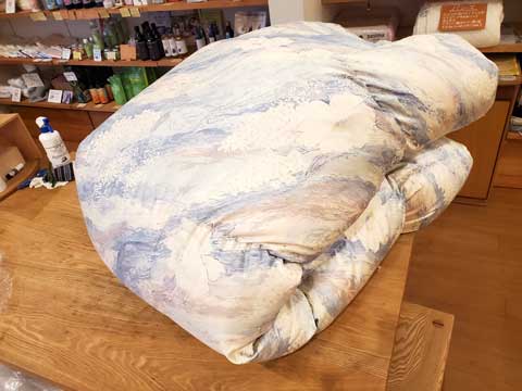 羽毛布団リフォーム仕立替え 三重県熊野市向井ふとん店