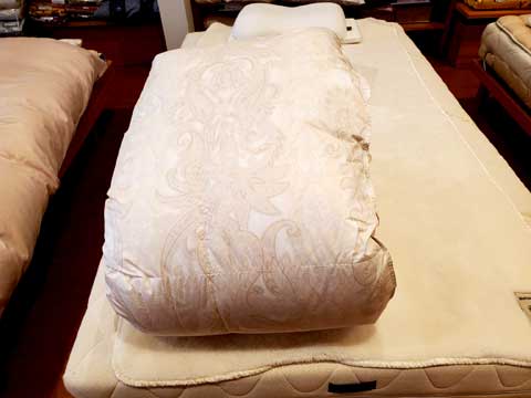 羽毛布団リフォーム事例 三重県熊野市向井ふとん店
