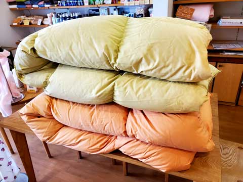羽毛ふとんリフォーム 三重県熊野市向井ふとん店