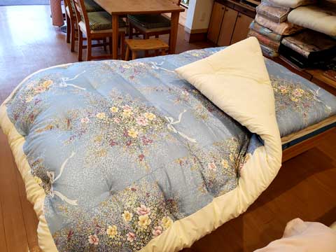 打ち直し手作り掛敷布団 三重県熊野市向井ふとん店