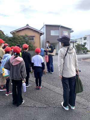 三重県伝統工芸市木木綿の授業　向井ふとん店