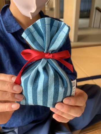 三重県伝統工芸市木木綿 香り袋作り