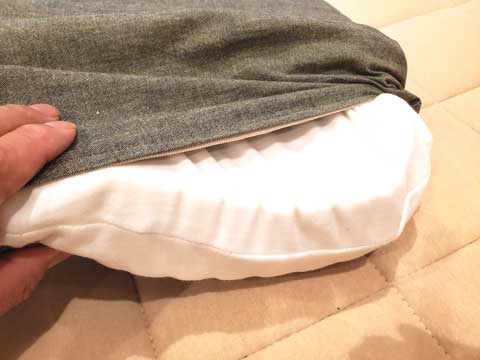 お尻が痛くない座布団 市木木綿カバー付き
