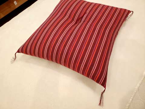 オーダーメイド市木木綿手作り座布団 三重県熊野市向井ふとん店