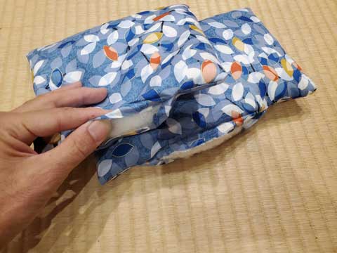 オーダーメイド市木木綿お財布用布団 三重県熊野市向井ふとん店