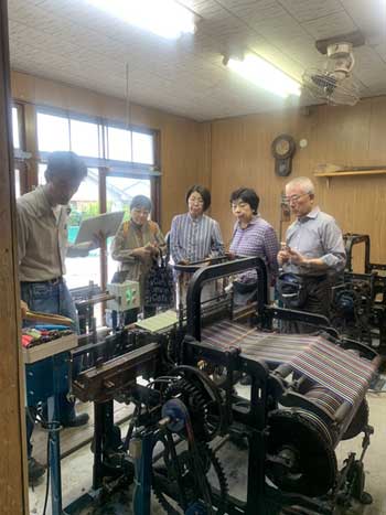 市木木綿工場見学ツアー　三重県熊野市向井ふとん店