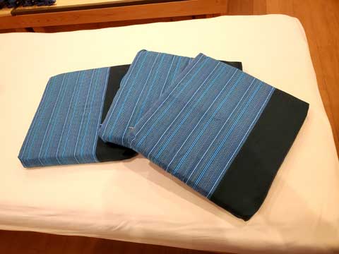 プレゼントに市木木綿手作り座布団 三重県熊野市向井ふとん店