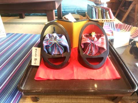 市木木綿 熊野古道 お土産 お雛様 向井ふとん店
