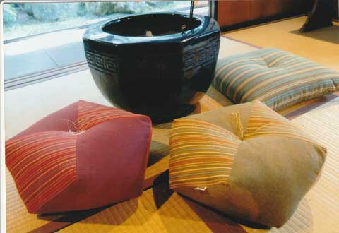 市木木綿 座布団 熊野古道 お土産 手作り 向井ふとん店