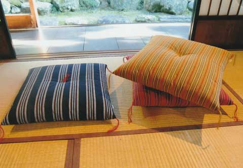 市木木綿 座布団 熊野古道 お土産 手作り 向井ふとん店