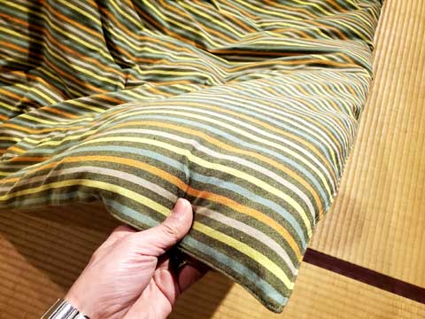 打ち直しオーダーメイド市木木綿手作りこたつ布団 三重県熊野市向井ふとん店