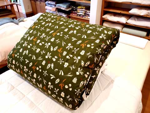 打ち直し手作りコタツ布団 三重県熊野市向井ふとん店