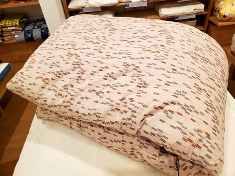 手作りコタツ布団カバー 三重県熊野市向井ふとん店