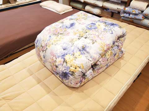 羽毛布団リフォーム事例 三重県熊野市向井ふとん店