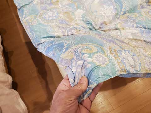羽毛布団打ち直しリフォーム 三重県熊野市向井ふとん店