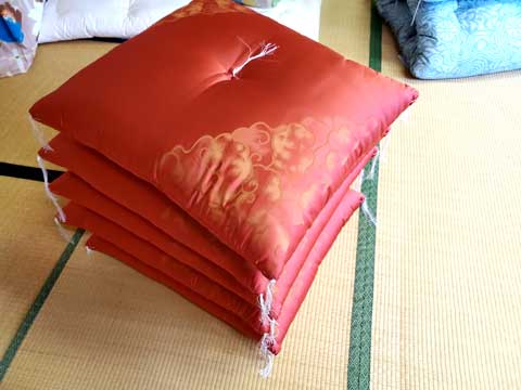 婚礼座布団を打ち直し 三重県熊野市向井ふとん店