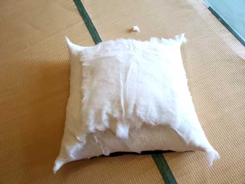 仏壇用手作り座布団 三重県熊野市向井ふとん店