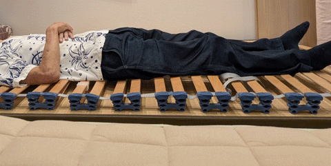 マットレス、ベッドは、体形によって選び方、調整が違ってきます