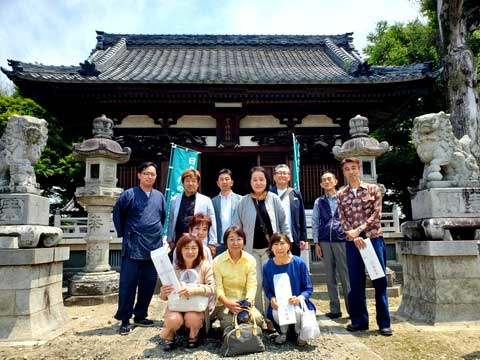 綿神様の神社にお参りに行ってきました。