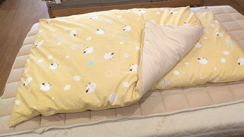 和歌山県那智勝浦町からご注文、保育所お昼寝用布団 三重県熊野市向井ふとん店