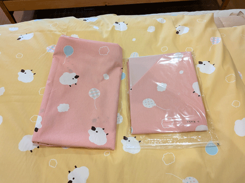 保育所お昼寝用布団カバー　三重県熊野市向井ふとん店