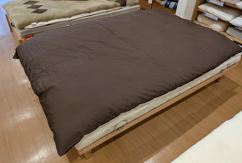 サイズ、綿量オーダーメイド手作り掛け布団 三重県熊野市向井ふとん店