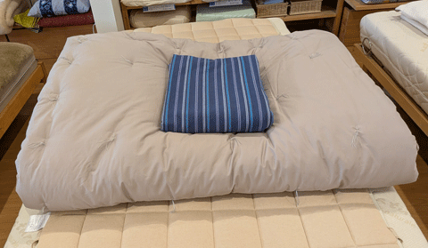 三重県伝統工芸オーダーメイド市木手作りこたつカバー　向井ふとん店