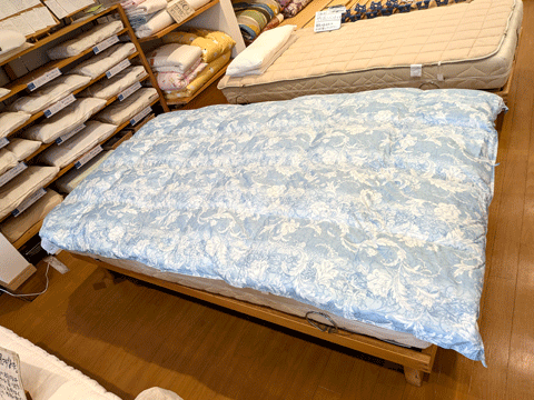 三重県熊野市からからご注文、羽毛ふとん仕立て替えリフォーム 三重県熊野市向井ふとん店